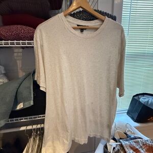 Banana Republic- large Men's Classic Off White / natural T-Shirt